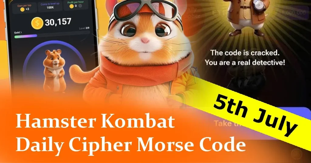 Hamster Kombat Daily Cipher Morse Code July 5